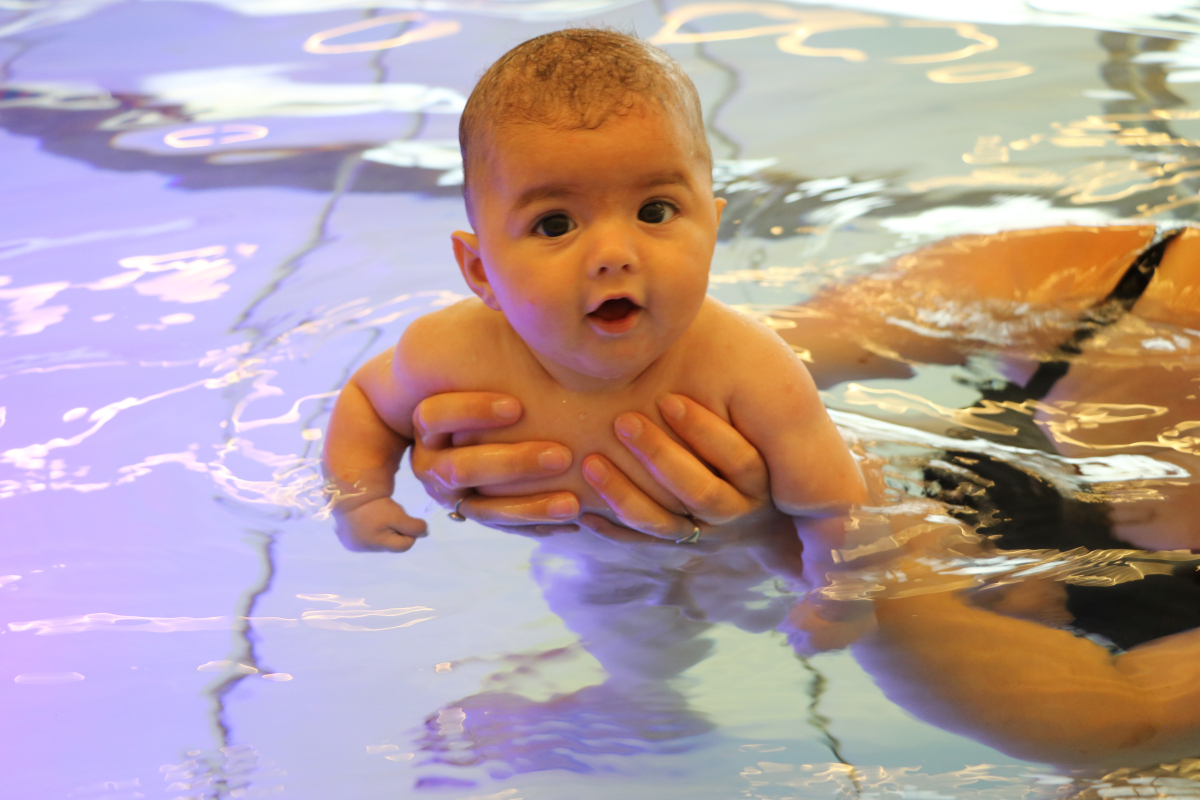 Baby en peuterzwemmen De Thermen 2